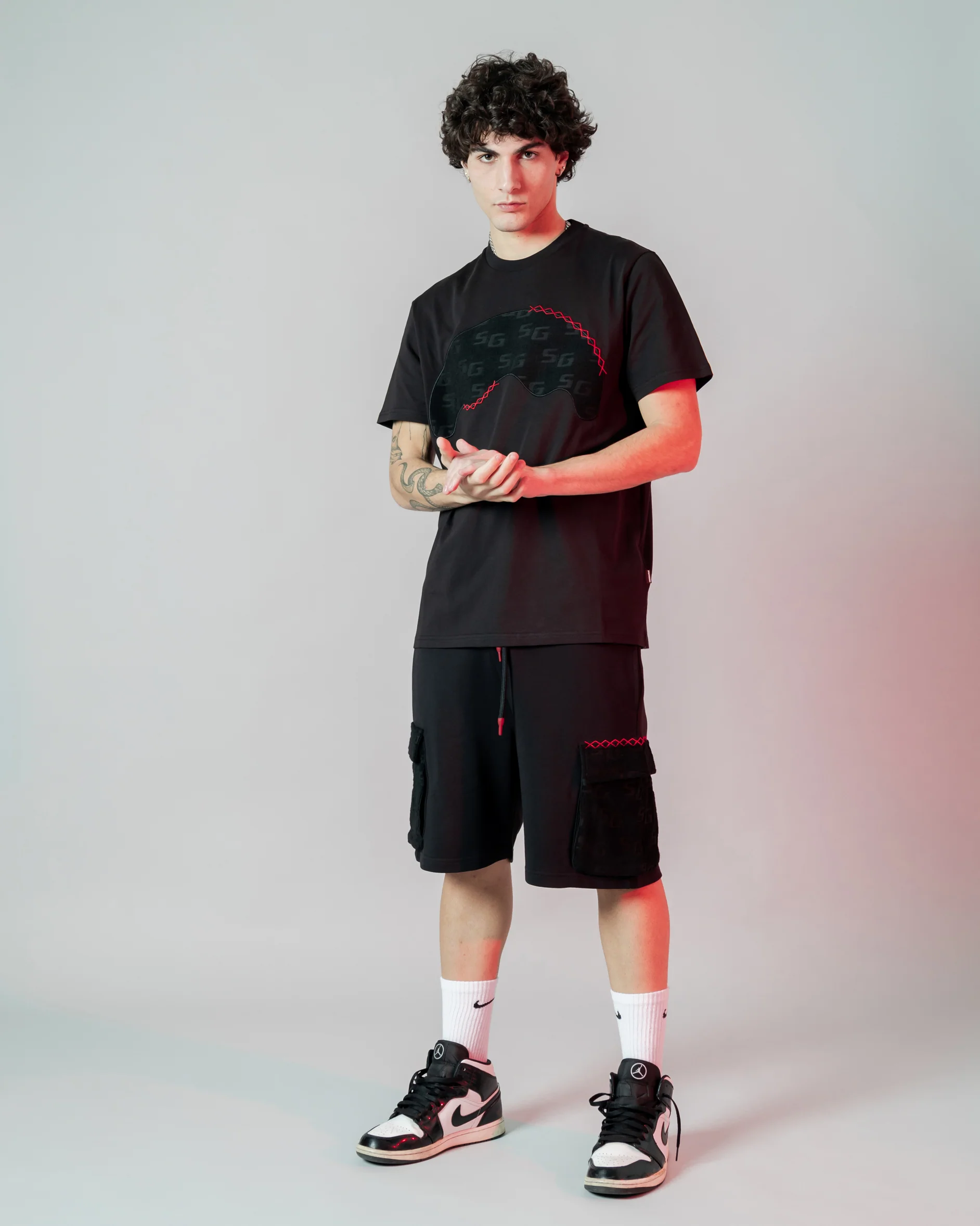 Jacquard Insert Tshirt - Image 3